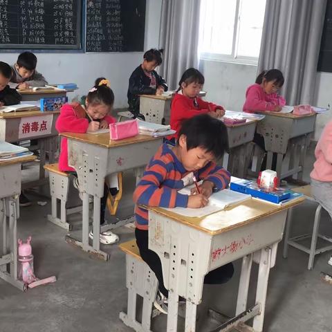 笔墨飘香，引领成长——前大柳小学书法比赛