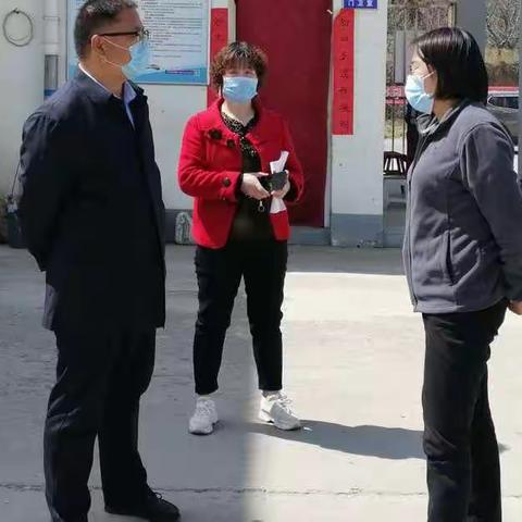 众志成城，抗击疫情！积极准备，开学复课！鹿头乡杨书记到中心校指导工作！