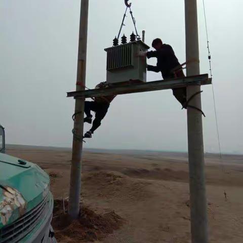 北河会灌溉水井改造中