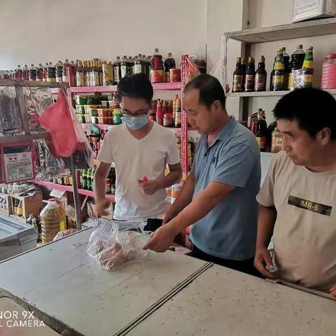 北乡义分局按要求对辖区内的三个蔬菜门市完成核酸检测