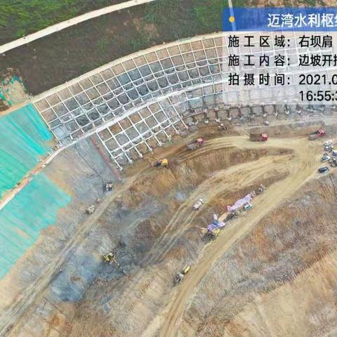 迈湾水利枢纽工程日报（6月6日）