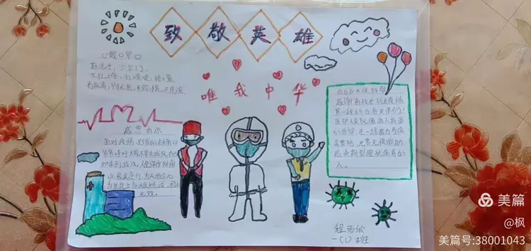 我为祖国骄傲手抄报 简单
