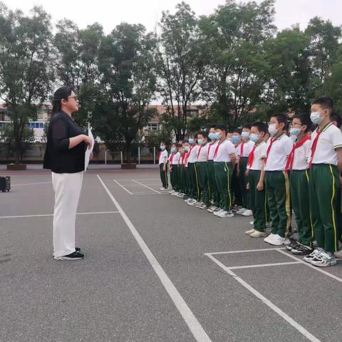 挥激情，争佳绩——林州市第四小学三年级体操比赛