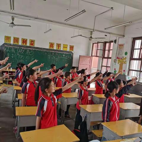 律动桌舞 减负趣学—佘家镇邵寨中心小学