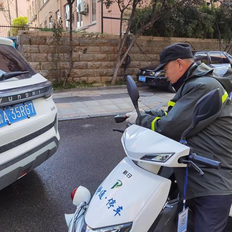 国庆我在岗，好停车，停好车，一直努力中！