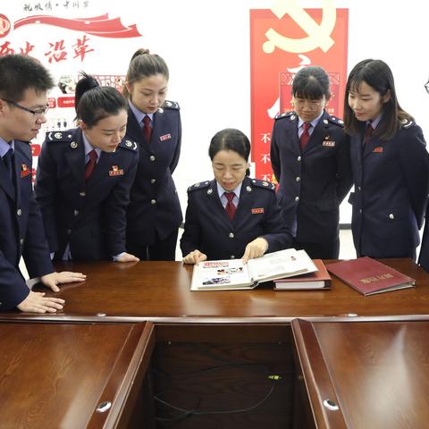 立山区税务局:青年学党史 税务奋进时