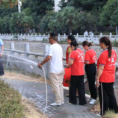 保护生态环境，共建美好家园——金水湾服务队在行动