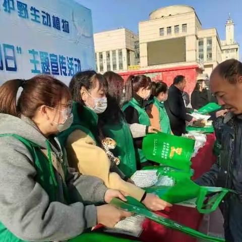 “世界野生动植物日”林业巾帼卫士积极宣传