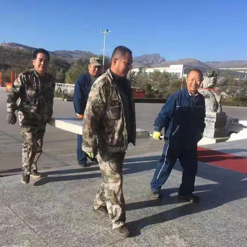 银北服务中心大峰服务部                                为老矿区解决供暖解难