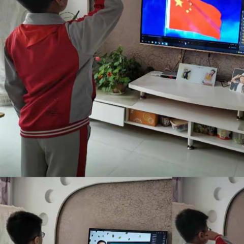 蠡县第二实验小学四二班升旗仪式