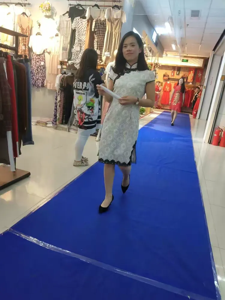信发吴桥店第一届旗袍走秀圆满结束