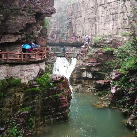 河南郑州红石峡谷景区之旅之三