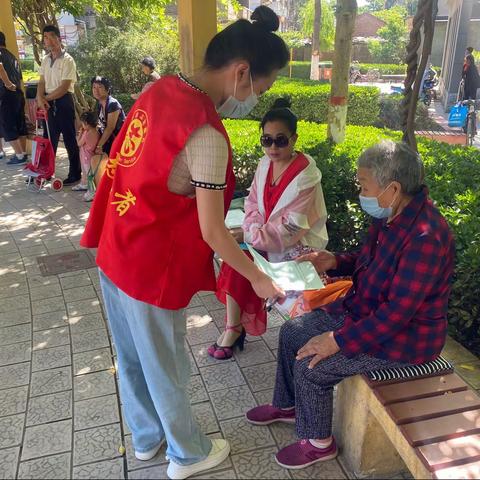 百花新村社区开展————“建设生态品质之城，共创绿色文明之家”世界环境日宣传活动