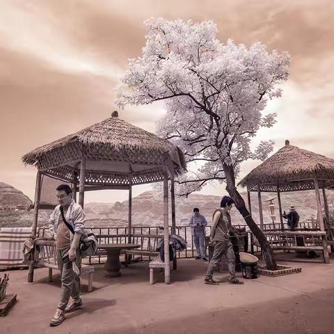 方山 红外摄影（680nm）