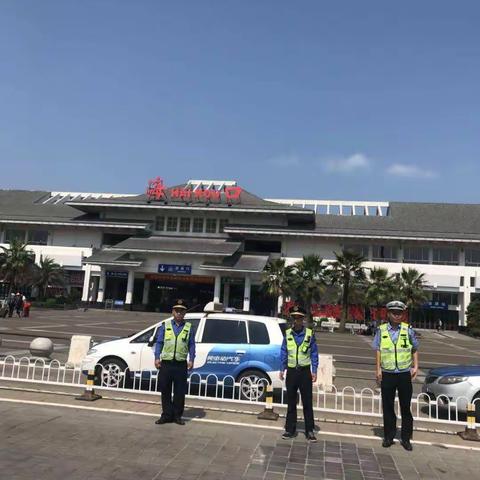 4月22日秀英道路交通联合执法大队整治工作情况