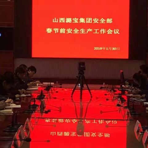 集团安全部2019年1月30日安全例会会议纪要