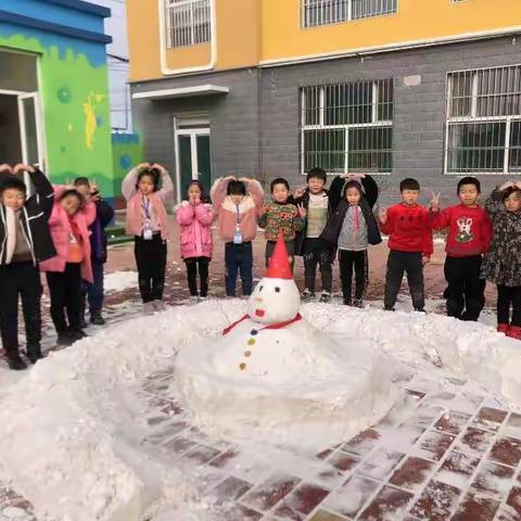 昔去花似雪，今来雪如花--桂庄小学师生冰雪活动