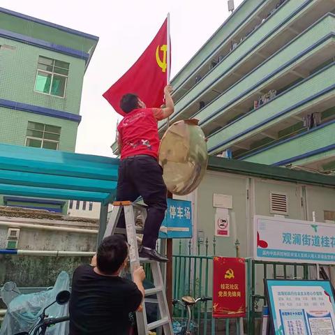 观澜街道桂花社区基础管理网格工作周报