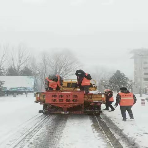 市交通运输系统积极应对当前低温雨雪冰冻天气