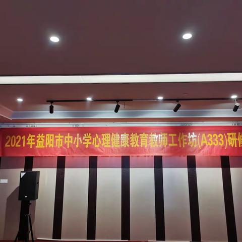 “精英聚江城，秋风润心灵”——A333益阳心理健康教师工作坊研修班（初遇篇）