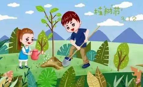 拥抱春天，手绘希望——小二班植树节主题活动