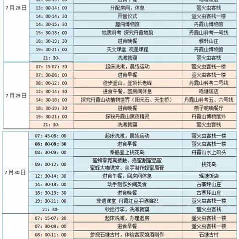 2021.7.28丹霞研学之旅