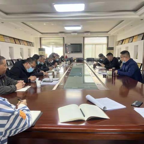宁夏建工集团有限公司路桥市政分公司召开2022年3月份生产经营工作会议