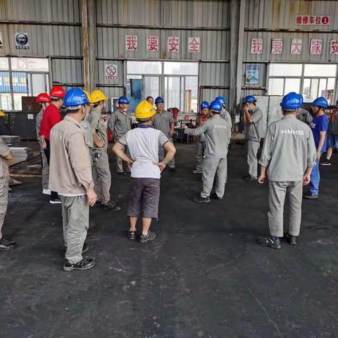 技术部流机组开展中暑演练