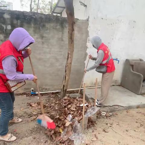 福民社区齐动员  助力国家卫生市
