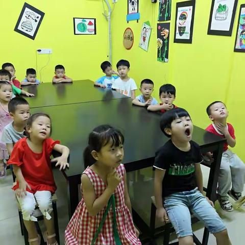 童创美术米罗班暑期课程完美结束啦