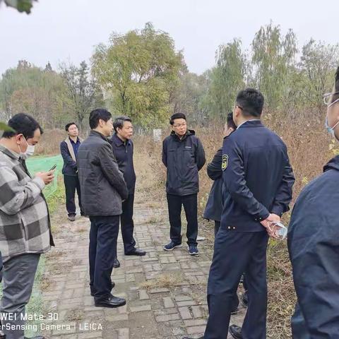 静海区陪同市生态环境局督导检查重污染天气落实情况 部署工作严防散煤复烧