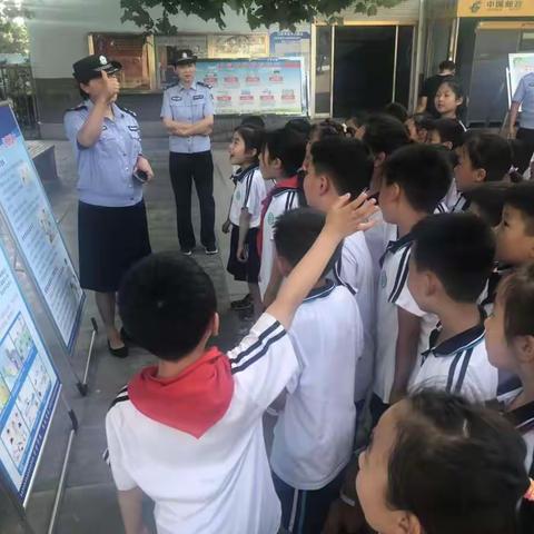 民警进校园 助力防溺水——定陶区第一实验小学