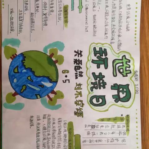 京港小学五三“环保手抄报”新鲜出炉，快来欣赏孩子们的杰作吧！