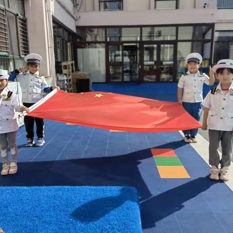 大东方幼儿园——大一班升旗仪式