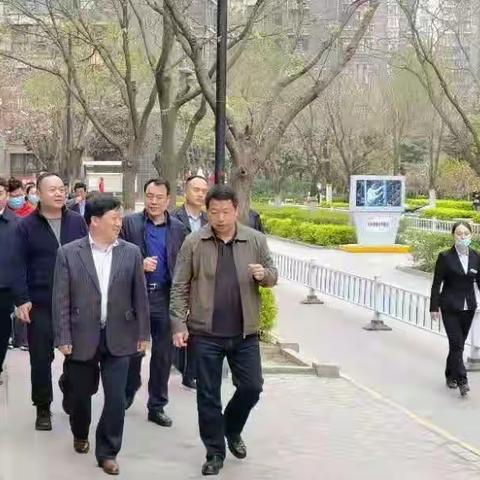 下沉一线心为民，创新治理更为民——市民政局副局长张发俭一行莅临汉城街道长乐西苑社区调研