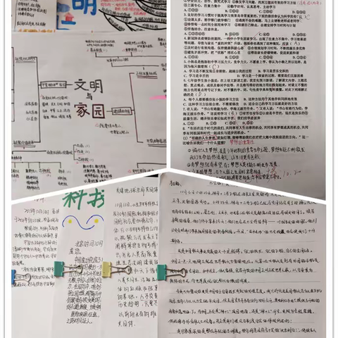 创新作业设计  关注课后发展  ——实验中学道德与法治教研组作业展评活动