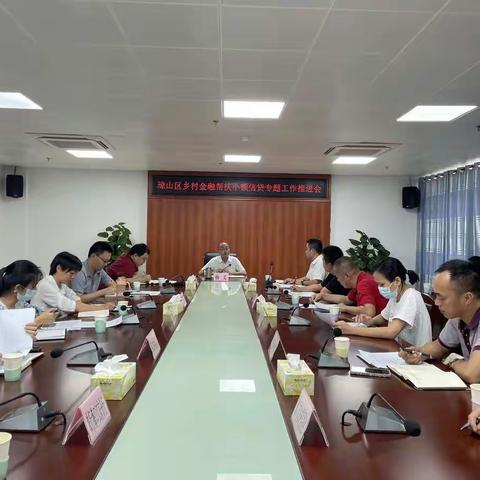 琼山区政府召开乡村金融帮扶小额信贷专题工作推进会