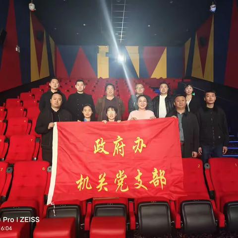 乌兰浩特市人民政府办公室机关党支部主题党日观影活动