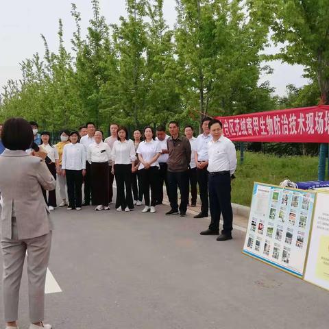 市林业站、金台区林业局举办花绒寄甲生物防治现场培训会