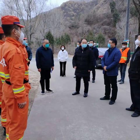 金台区区委书记、区总林长薛建恩赴硖石镇开展巡林工作