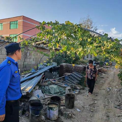 高新区城管开展散养家禽专项整治行动