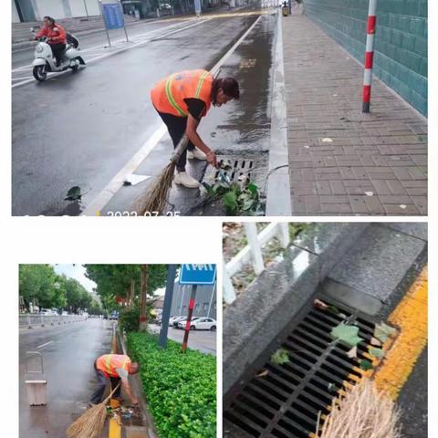 ⾬天最美的坚守致敬风⾬中⾟勤⼯作的环卫⼯⼈