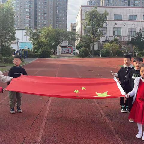 “同升国旗  童颂祖国”——泗阳县第二实小附属繁荣路幼儿园升旗仪式