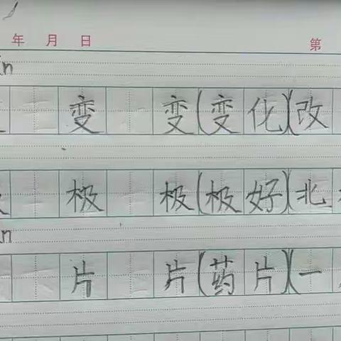《汉字美写》汉字浸润心灵，书写促进成长。