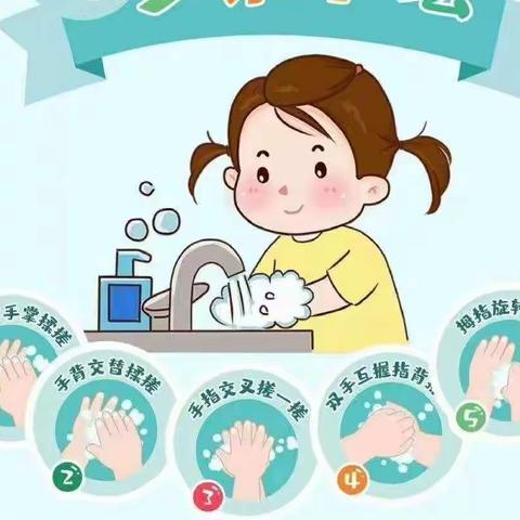 科学防疫，七步洗手法——藏马中心幼儿园中二班