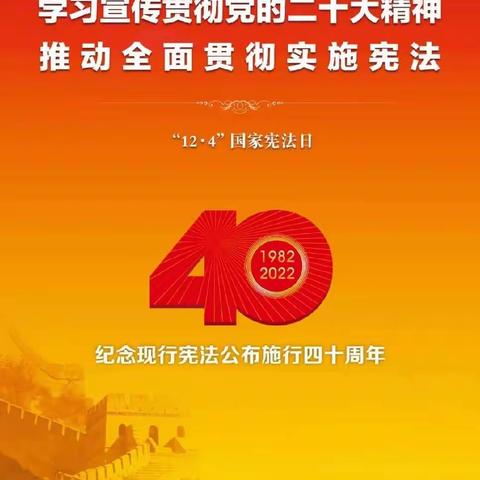 宪法进校园《学习宣传贯彻党的二十大精神，推动全面贯彻实施宪法》