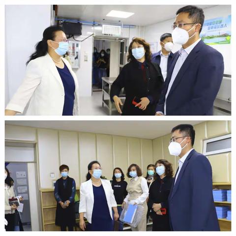 慧达小学迎接市疫情防控督导组领导莅临学校检查指导疫情防控工作