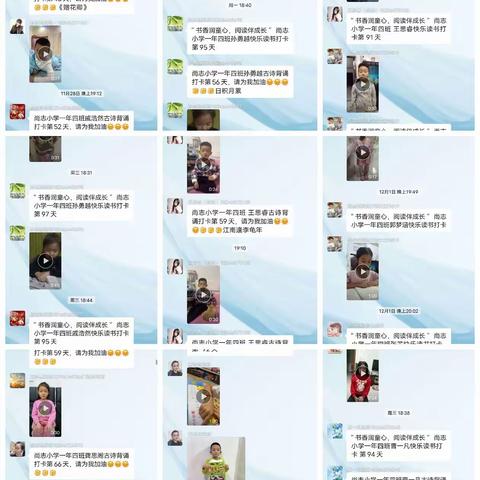 书香润童心❤️阅读伴成长尚志小学一年四班﻿第一学期阅读活动小结