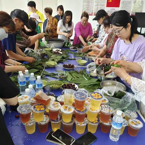 浓情端午 爱满社区——无终街道昌盛社区开展包粽子活动