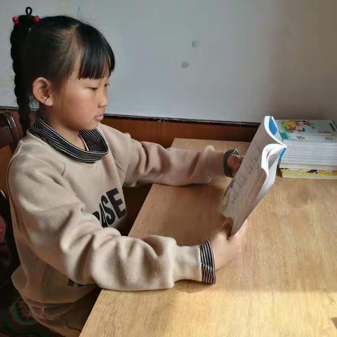 四平市中央东路小学二年一班孟凡洳家庭读书会《小布头奇遇记》